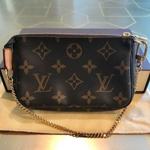 Authentic Louis Vuitton Mini Pochette